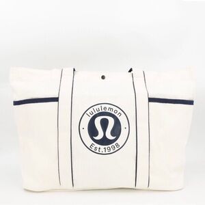 Lululemon Daily Multi-Pocket Canvas Tote Bag 20L NWT